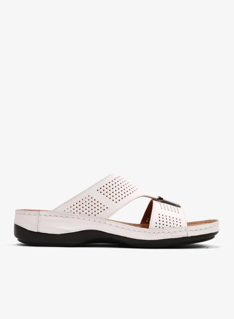 كومفورت بلس صنادل رجالية كومفورت بلس -   أبيض